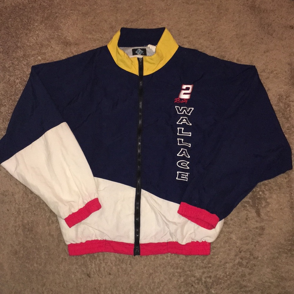 Vintage NASCAR windbreaker